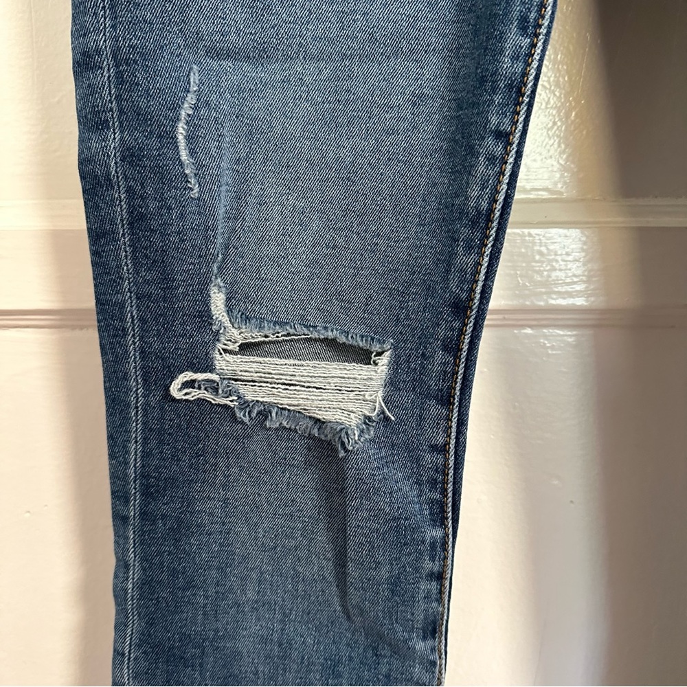 Lovers + Friends Distressed Ricky Low Rise Skinny in Brighton - Picture 6 of 14